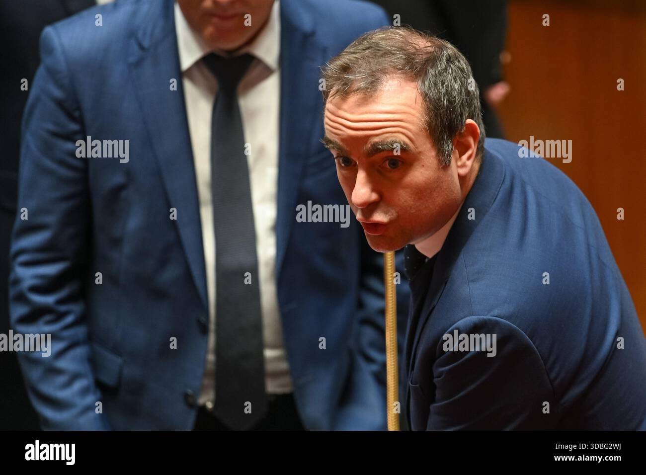 Paris, France. 16 décembre 2025. Le premier ministre Sébastien Lecornu lors de la session du QAG à l'Assemblée nationale le 16 décembre 2025 - 16/12/2025 - France/Ile-de-France (région)/Paris - Julien Mattia/le Pictorium crédit : LE PICTORIUM/Alamy Live News Banque D'Images