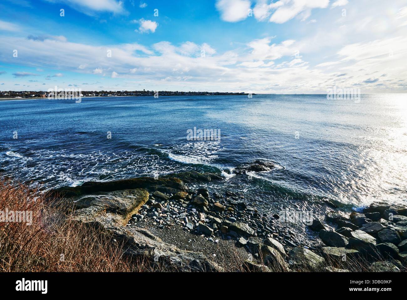 Eastons Beach, Newport, Rhode Island, Nouvelle-Angleterre Banque D'Images