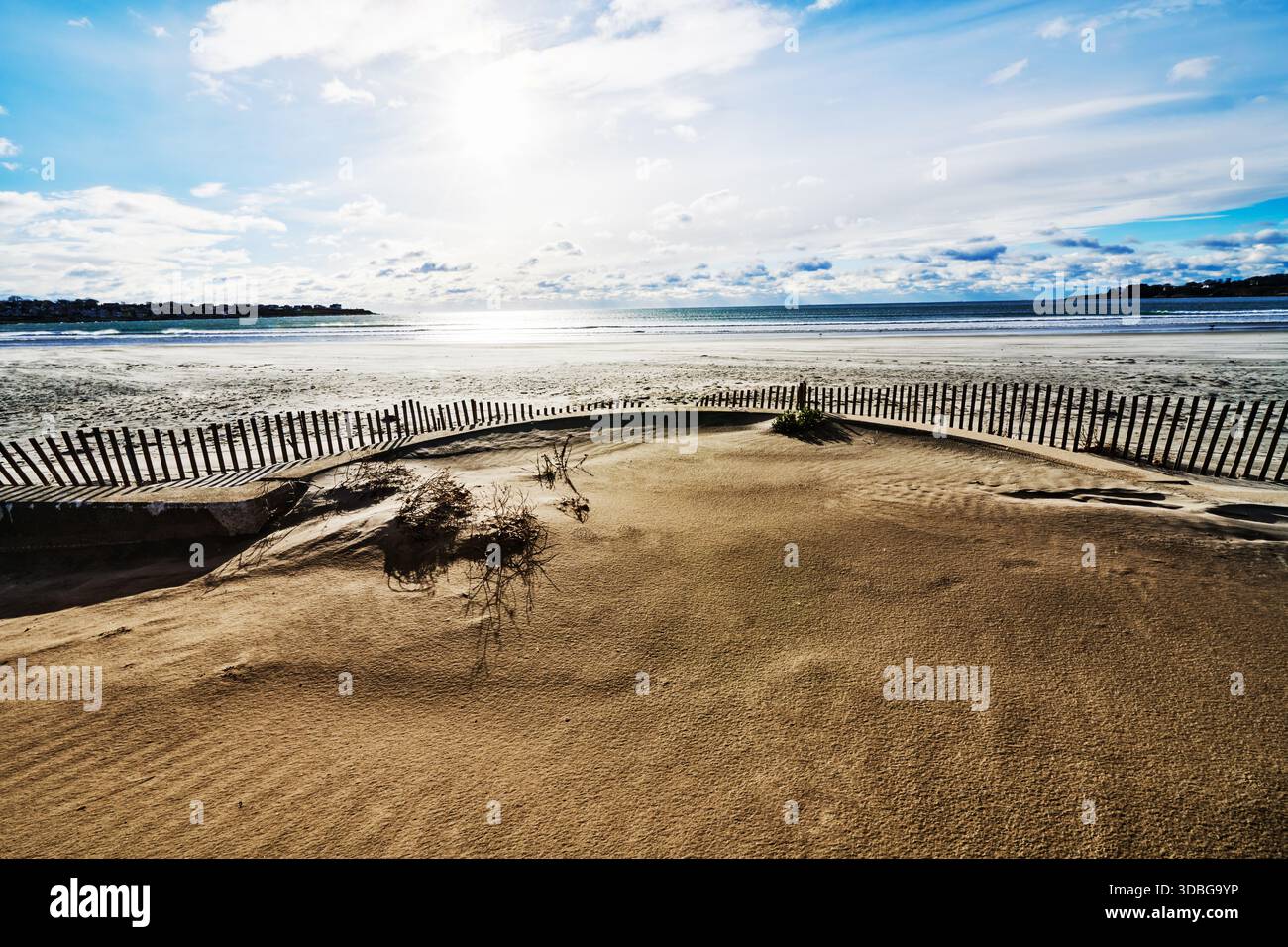 Eastons Beach, Newport, Rhode Island, Nouvelle-Angleterre Banque D'Images