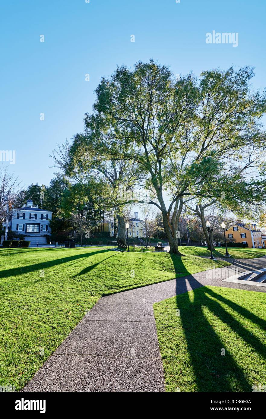 Prospect Terrace Park, Providence, Rhode Island, Nouvelle-Angleterre, États-Unis Banque D'Images
