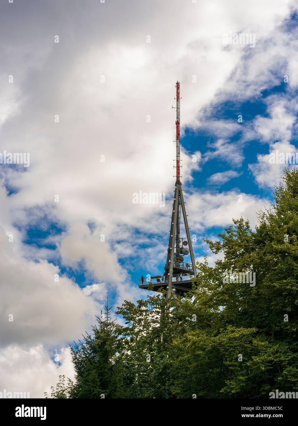 Suisse, Zurich, Uetliberg, tour d'observation Banque D'Images