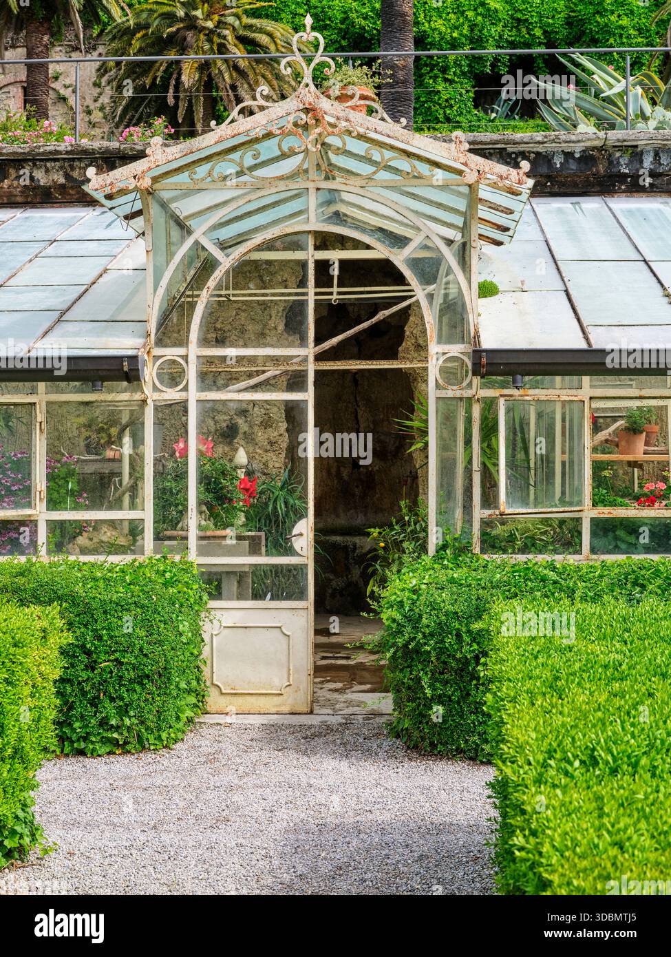 Isola del Garda, San Felice del Benaco, serre Banque D'Images