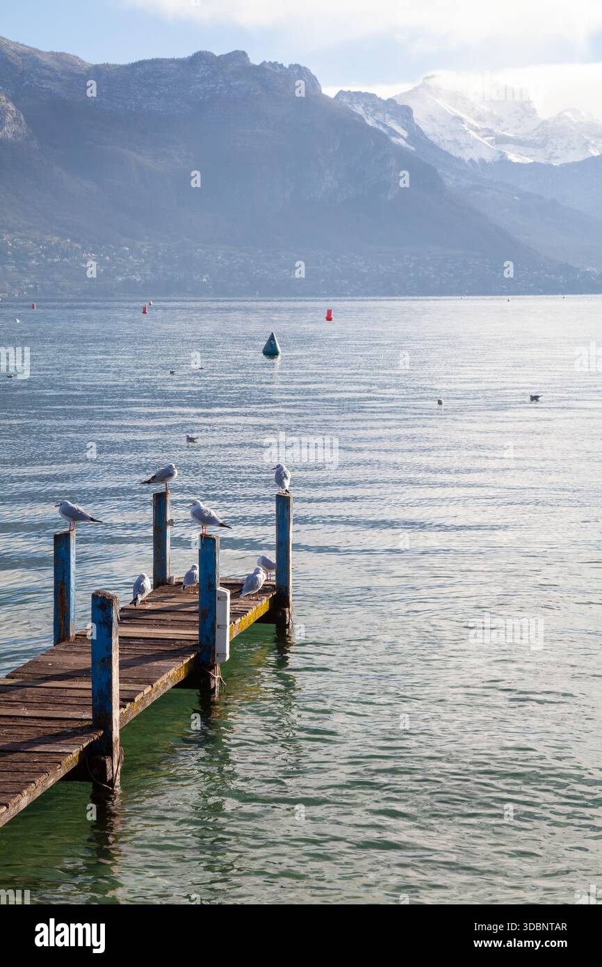 Annecy, département de haute-Savoie en région Rhône-Alpes dans le sud-est de la France Banque D'Images