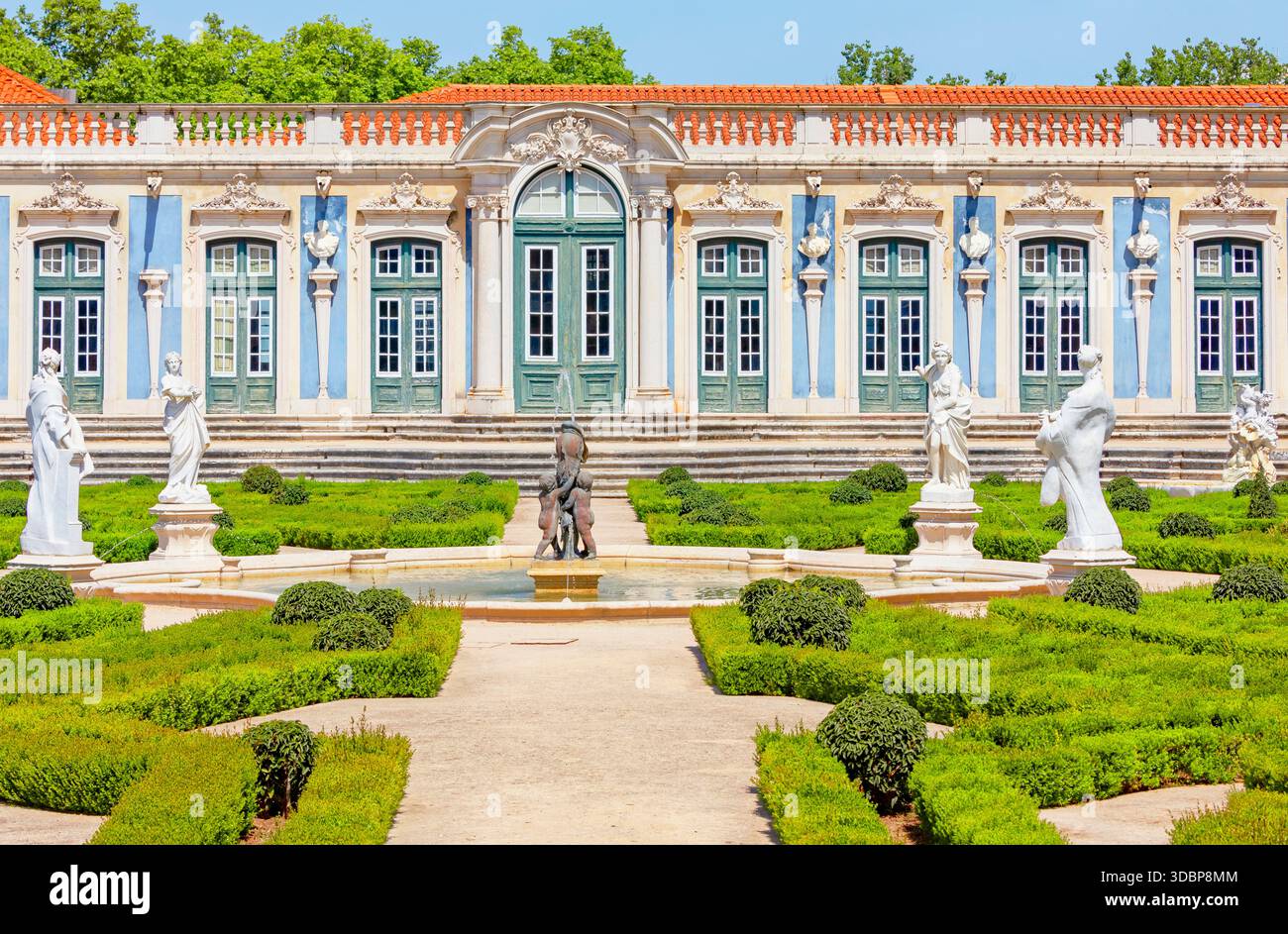 Palais National de Queluz, Queluz, Lisbonne, Portugal Banque D'Images
