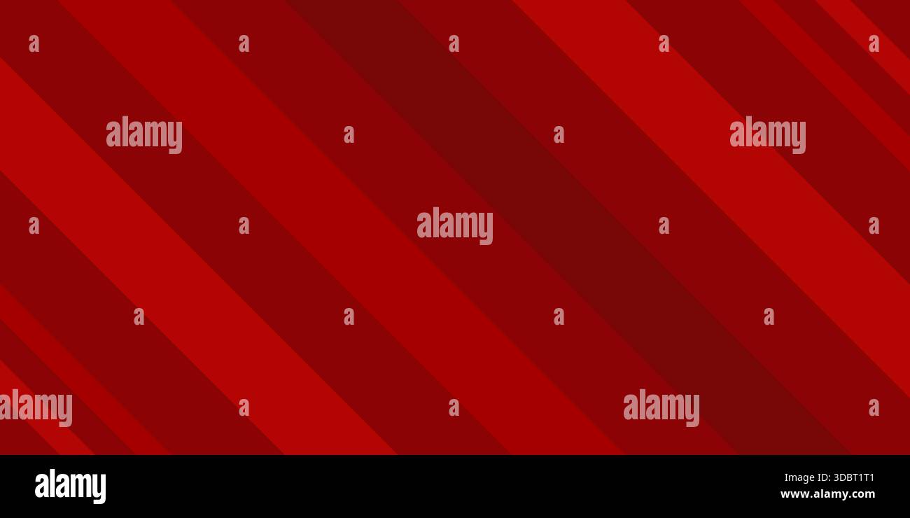 Un motif de rayures diagonales dynamiques de fond abstrait moderne dans différentes nuances de rouge. décor graphique éclatant parfait pour les créations de vacances Illustration de Vecteur
