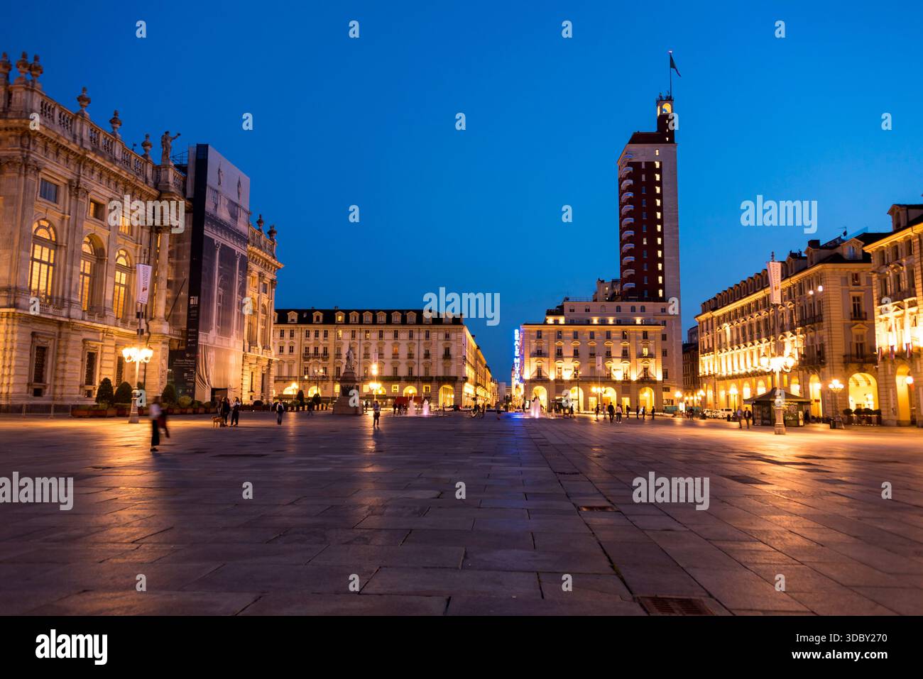 Palais royal de Turin, Italie Banque D'Images