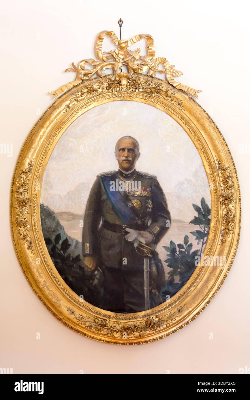 Détails intérieurs. Château Miramar, Trieste, Italie Banque D'Images