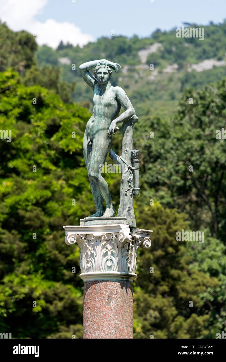 Château de Miramar, Trieste, Italie Banque D'Images