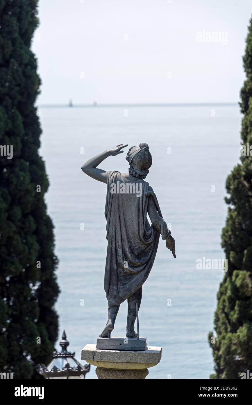 Château de Miramar, Trieste, Italie Banque D'Images