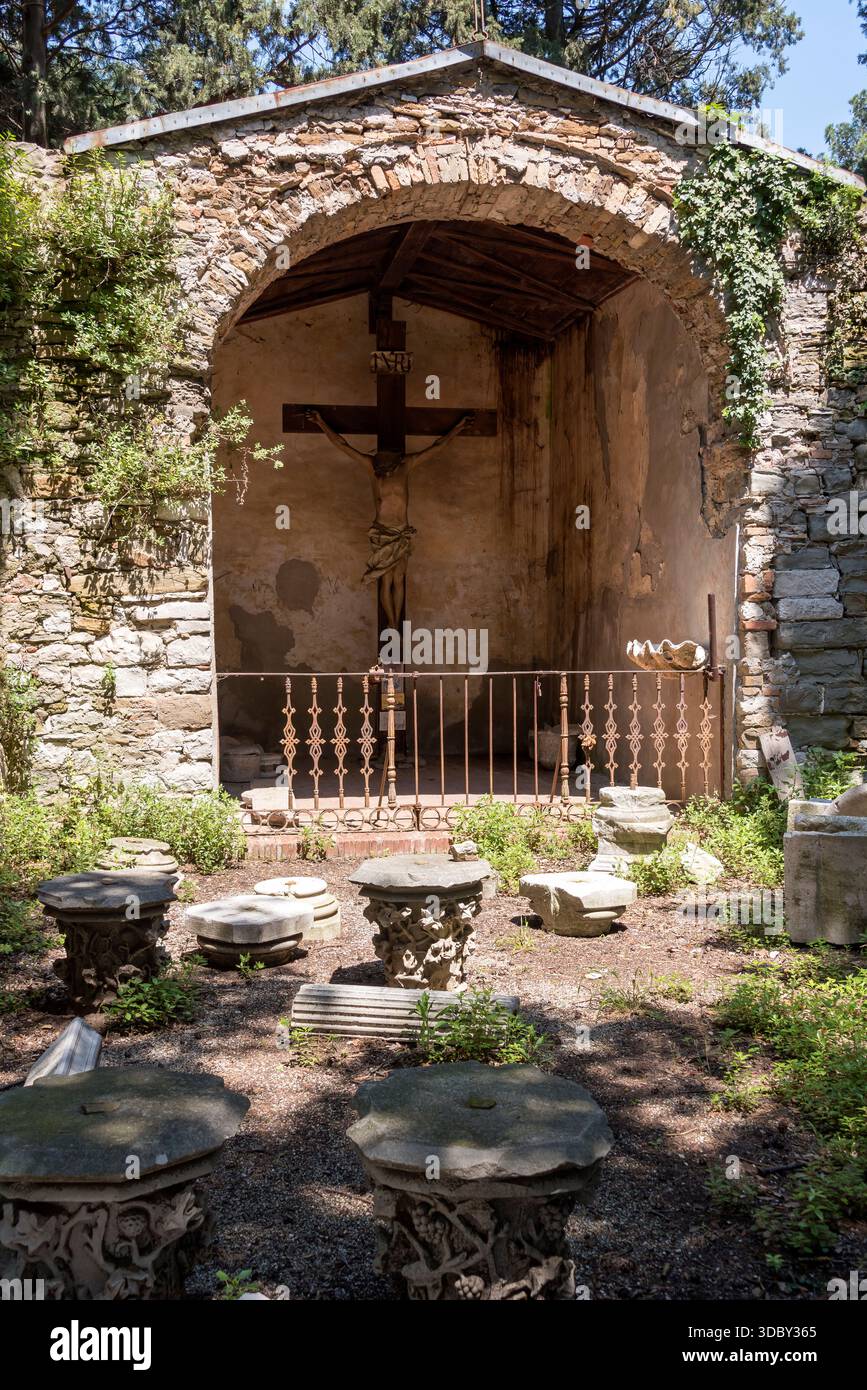 Château de Miramar, Trieste, Italie Banque D'Images