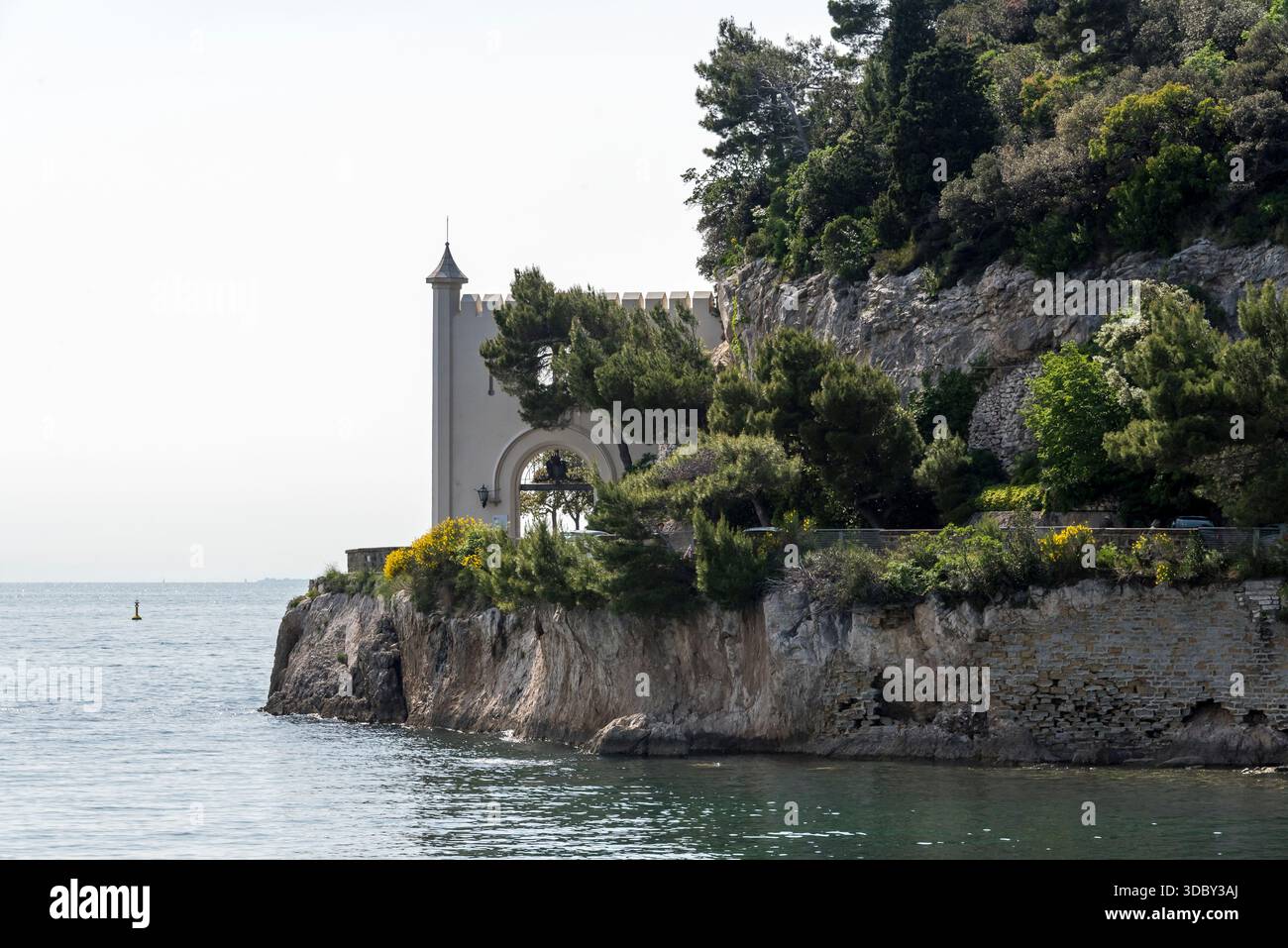 Château de Miramar, Trieste, Italie Banque D'Images