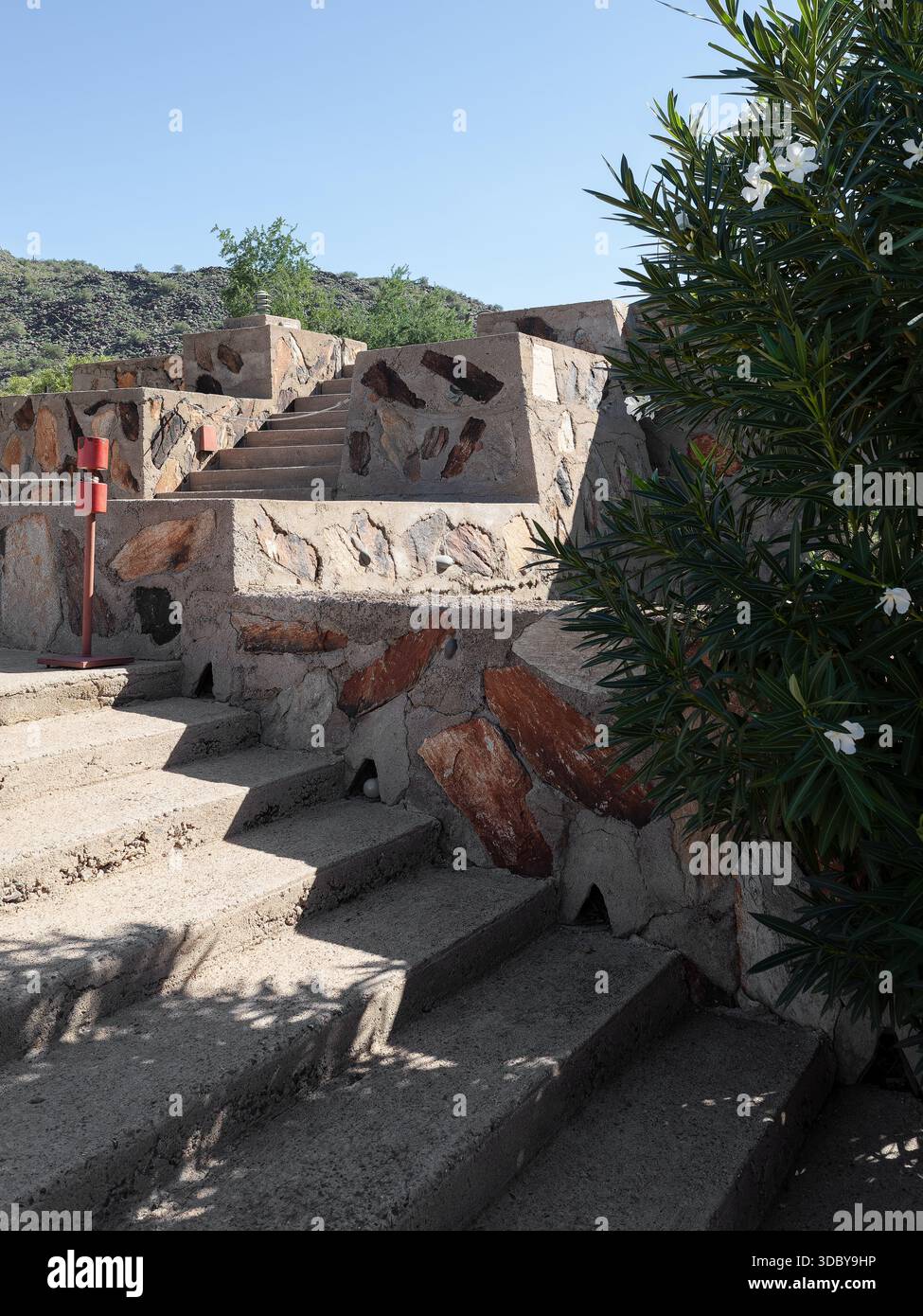 Taliesin West, emplacement : Scottsdale AZ, architecte : Frank Lloyd Wright Banque D'Images