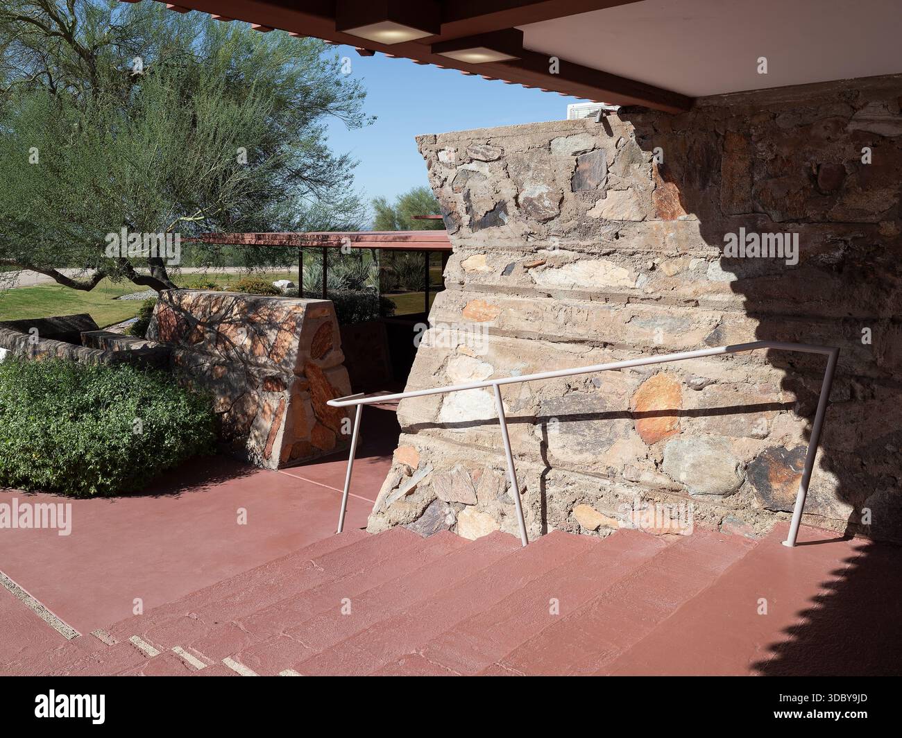Taliesin West, emplacement : Scottsdale AZ, architecte : Frank Lloyd Wright Banque D'Images