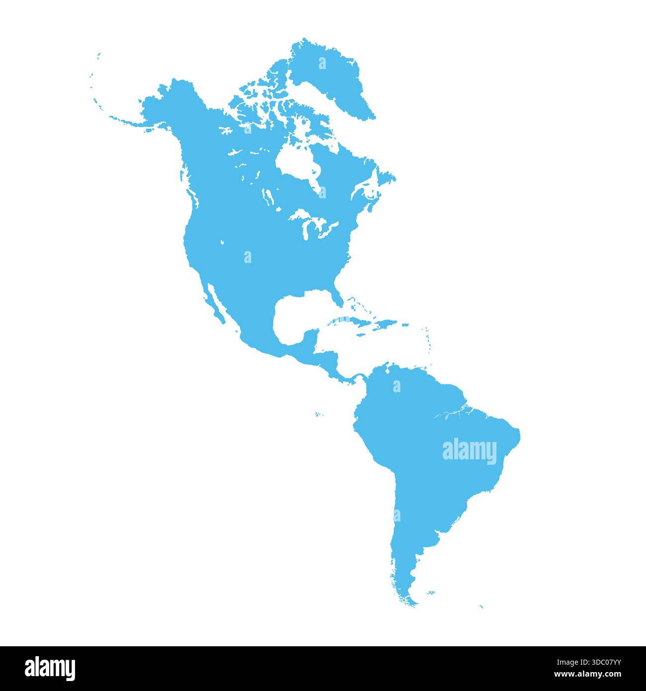 Carte de l'Amérique du Nord et du Sud, signe silhouette. World Map Globe. Illustration vectorielle isolée sur fond transparent. Continent américain Illustration de Vecteur