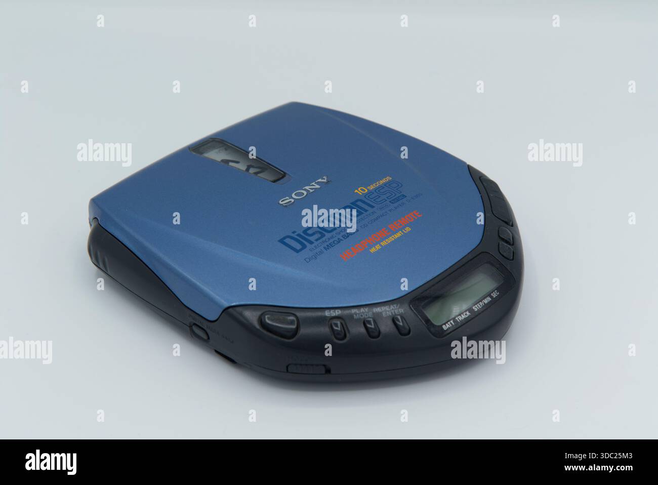 Lecteur de disques compacts Sony Discman Banque D'Images
