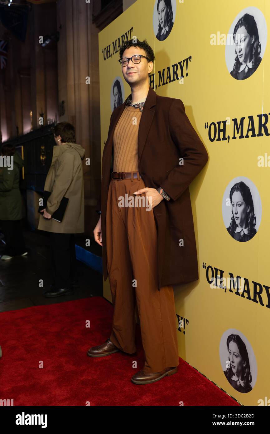 Londres, Royaume-Uni. 19 décembre 2025. TIA Kofi assiste au 'Oh, Mary !' Soirée d'ouverture du West End au Trafalgar Theatre. Cristina Massei/EmpicsAlamy Live News. Banque D'Images