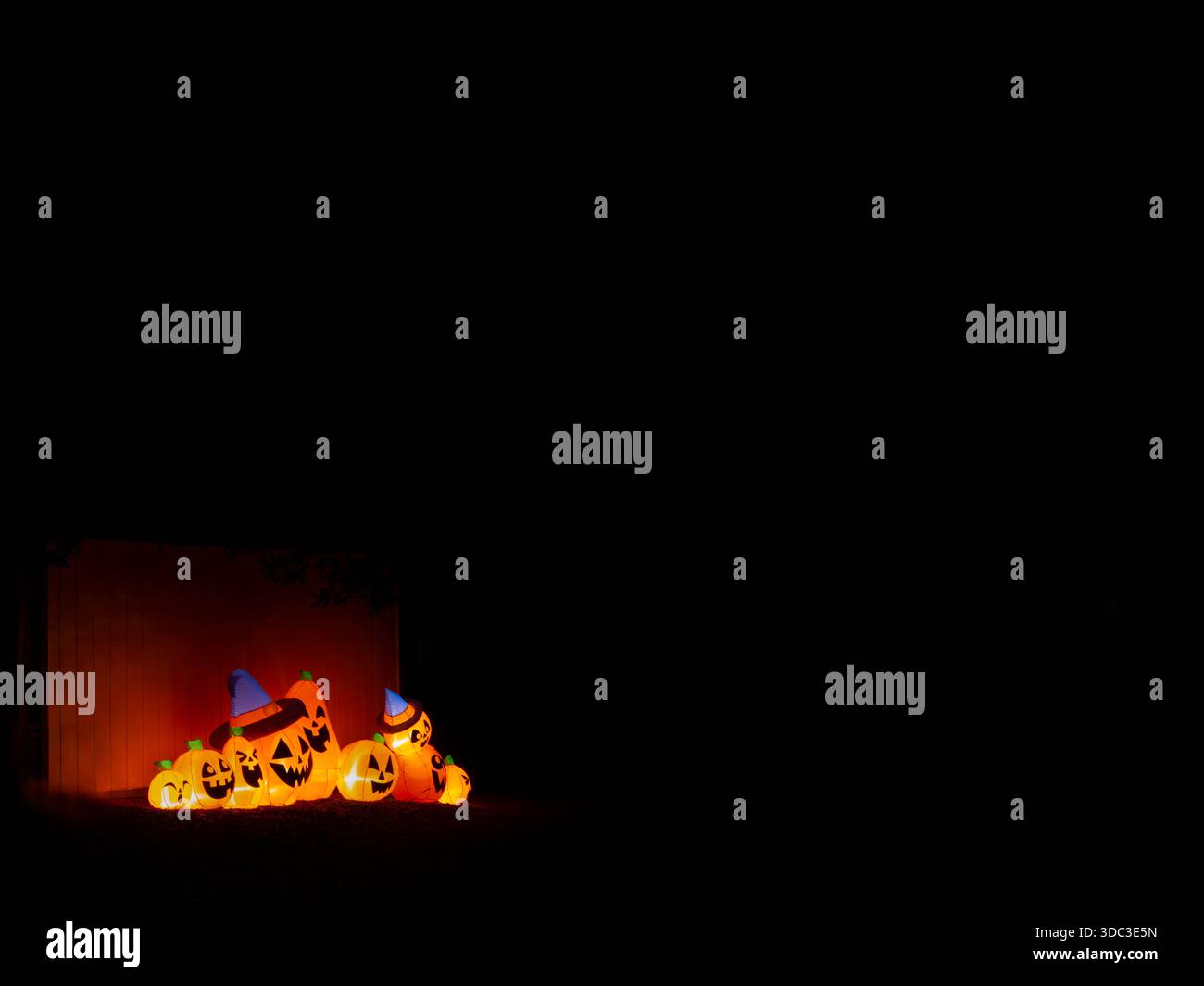 NC01867-00..... CAROLINE DU NORD - décorations d'Halloween. Banque D'Images