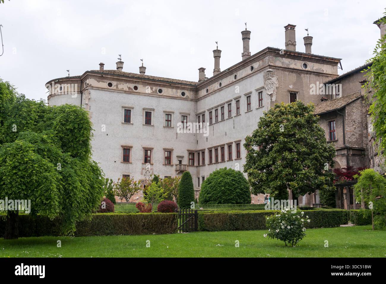 Castelo del Buonoconsiglio. Trente, Italie Banque D'Images