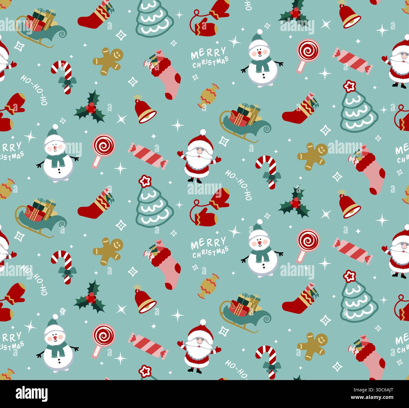 Timbres-poste sur le thème de Noël. Ensemble de timbres de Noël. Illustration de Vecteur