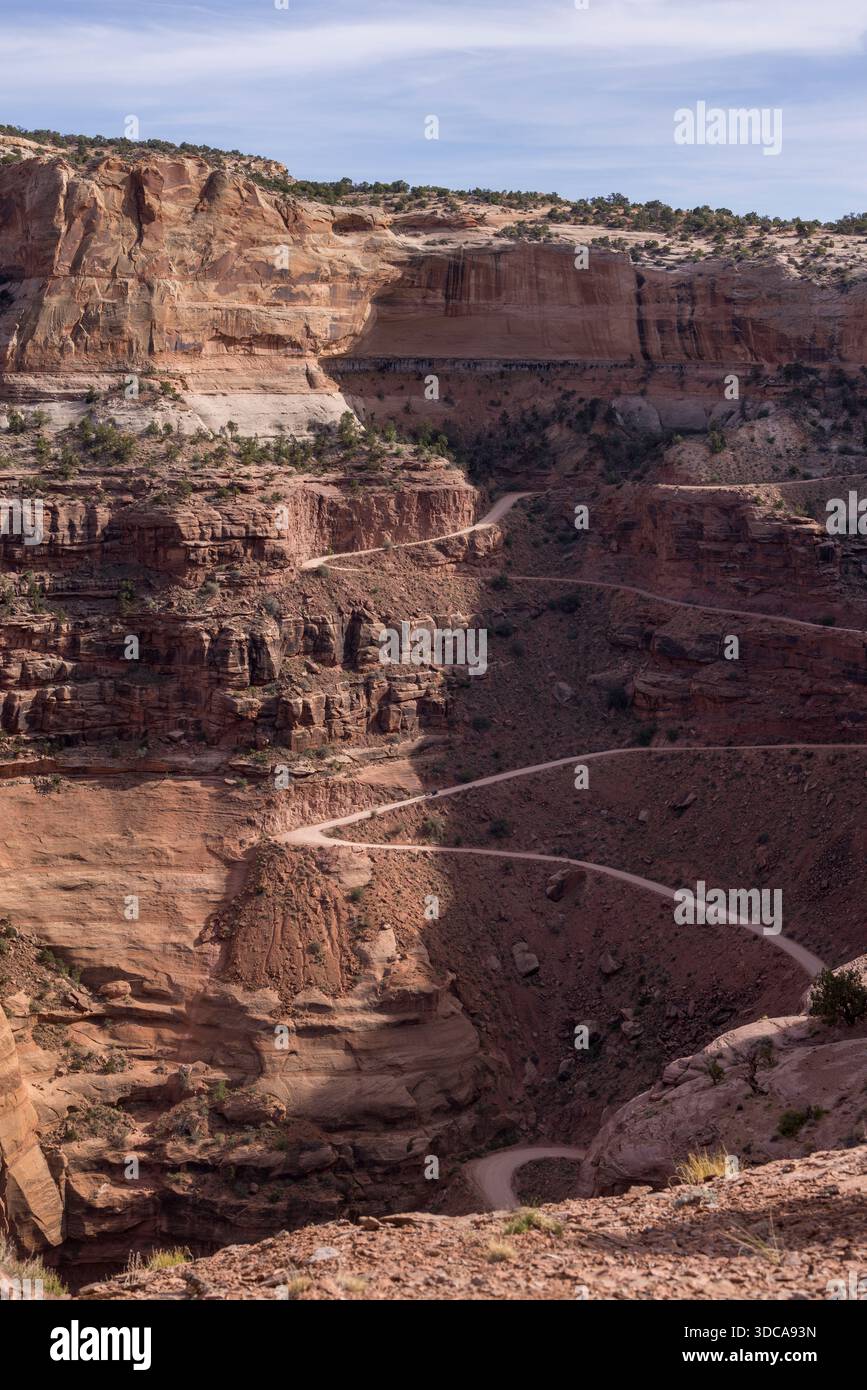 View, Canyonlands National Park, Utah, États-Unis Banque D'Images