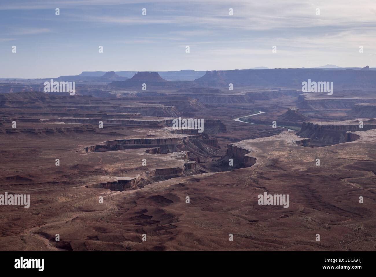 View, Canyonlands National Park, Utah, États-Unis Banque D'Images