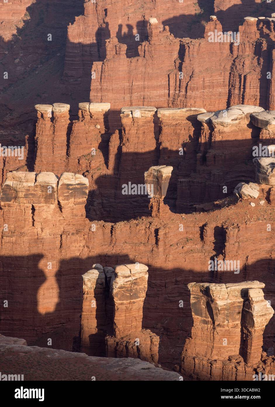 View, Canyonlands National Park, Utah, États-Unis Banque D'Images