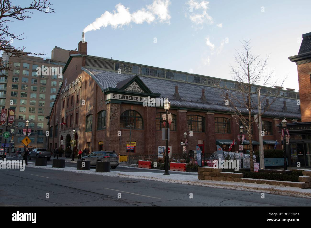 Mississippi Lawrence Market sur Front Street East au centre-ville de Toronto, Ontario, Canada Banque D'Images