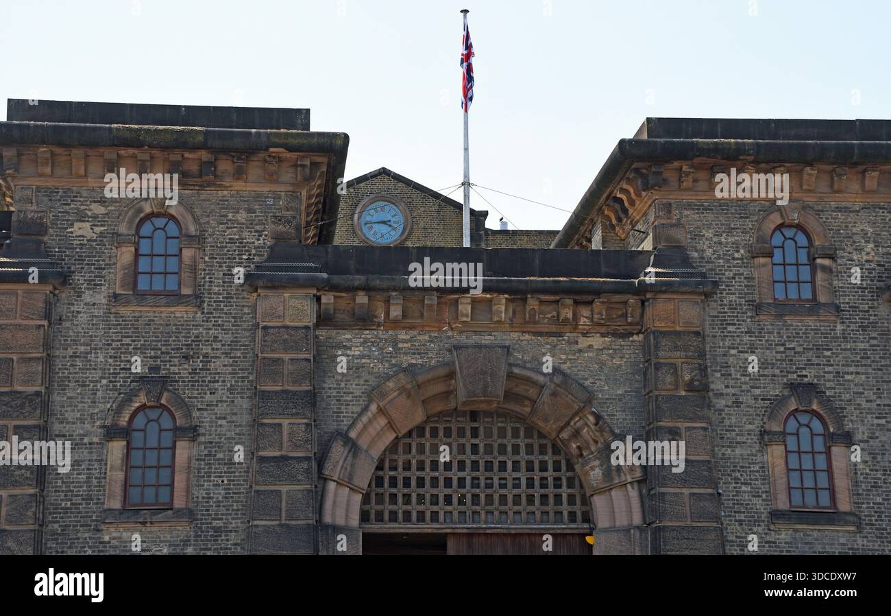 Entrée, HM prison Wandsworth, Wandsworth, Londres, Royaume-Uni Banque D'Images