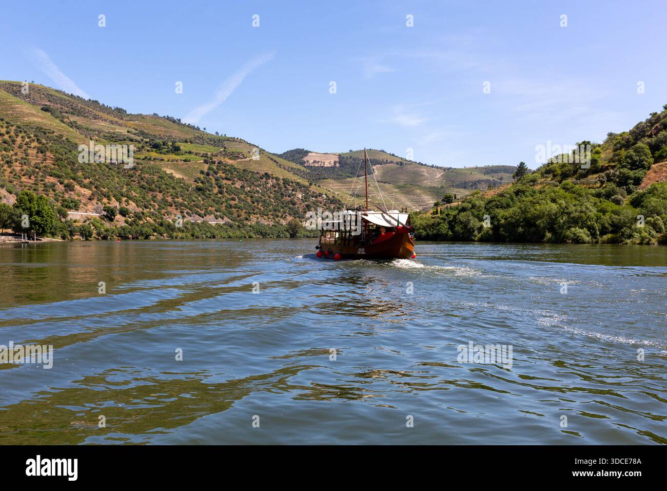 Vallée du Douro et rivière du Douro, Portugal Banque D'Images
