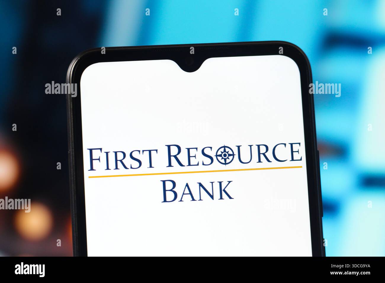 Canada. 22 décembre 2025. Dans cette illustration photo, le logo de la première banque de ressources (FRB) est affiché sur l'écran d'un téléphone intelligent. Crédit : SOPA images Limited/Alamy Live News Banque D'Images