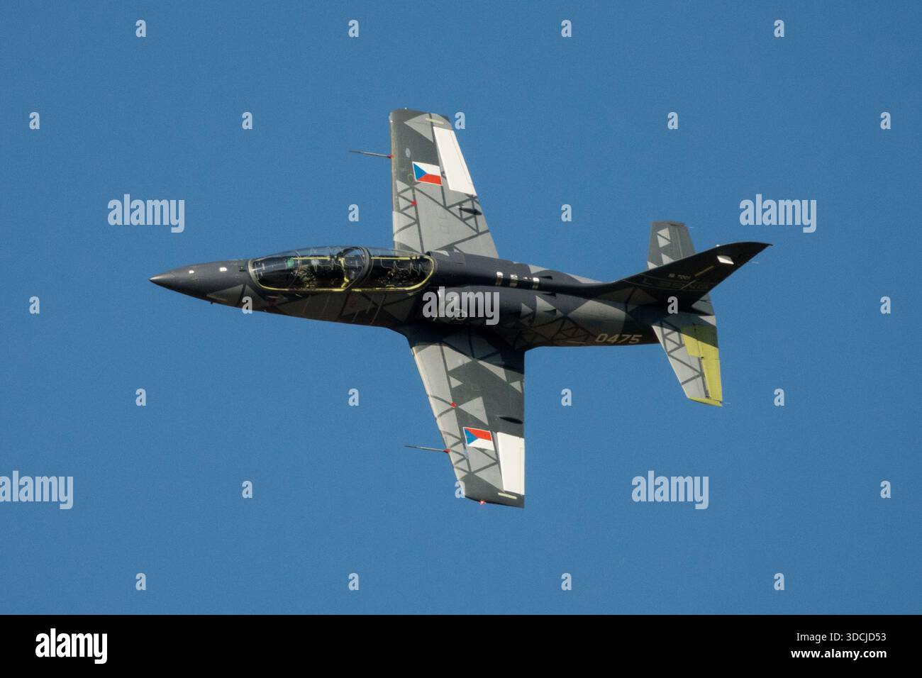 Armée de l'air tchèque, combat léger Aero l-39NG Banque D'Images