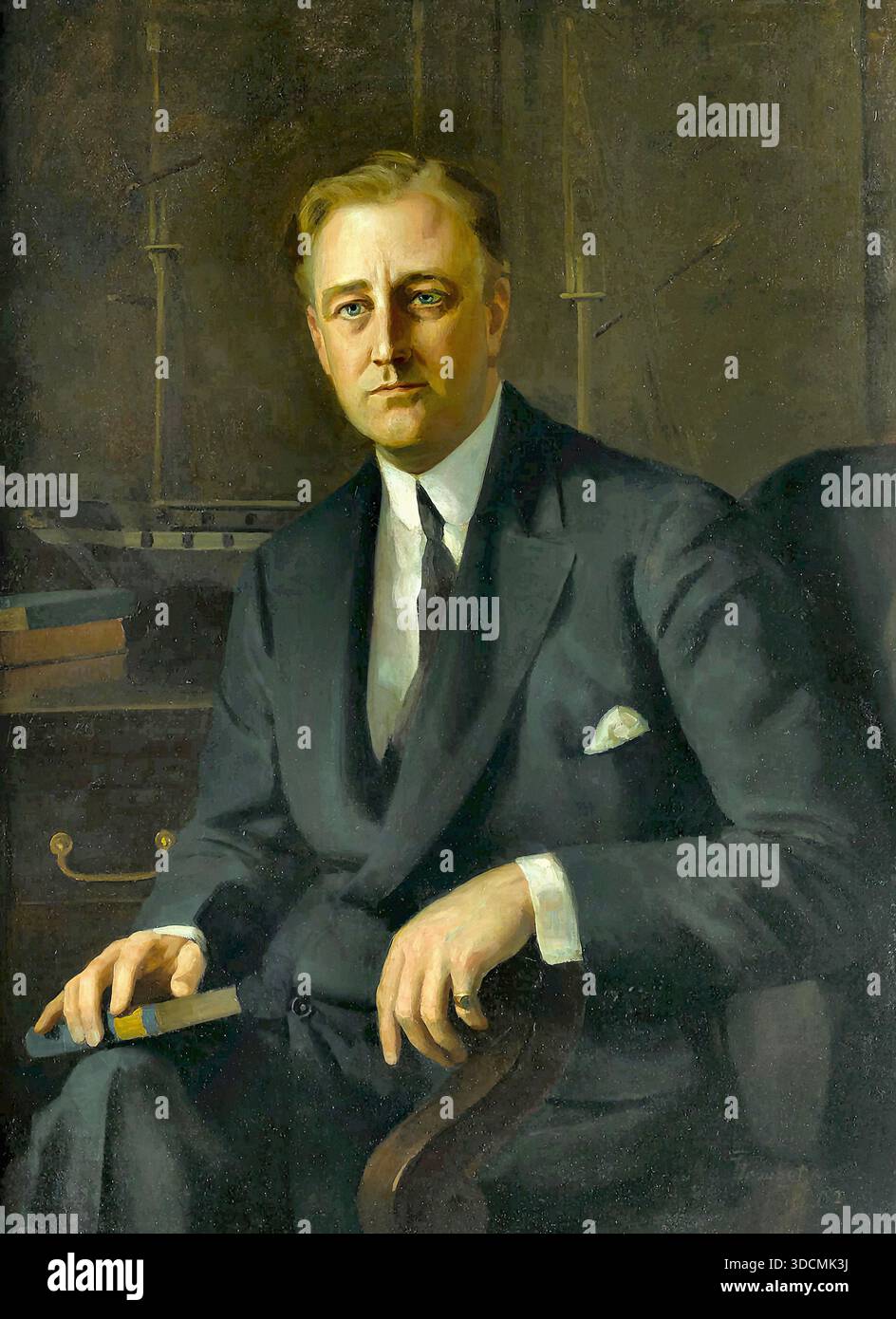 Prince Pierre Troubetzkoy - Franklin D. Roosevelt Banque D'Images
