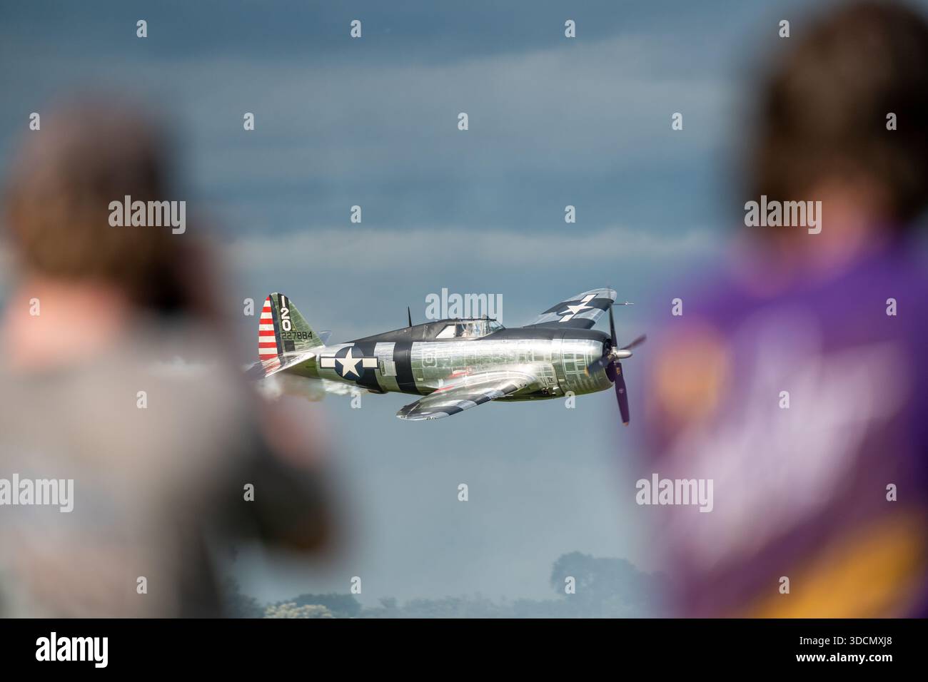 Republic P-47 Thunderbolt à Airventure Oshkosh Banque D'Images