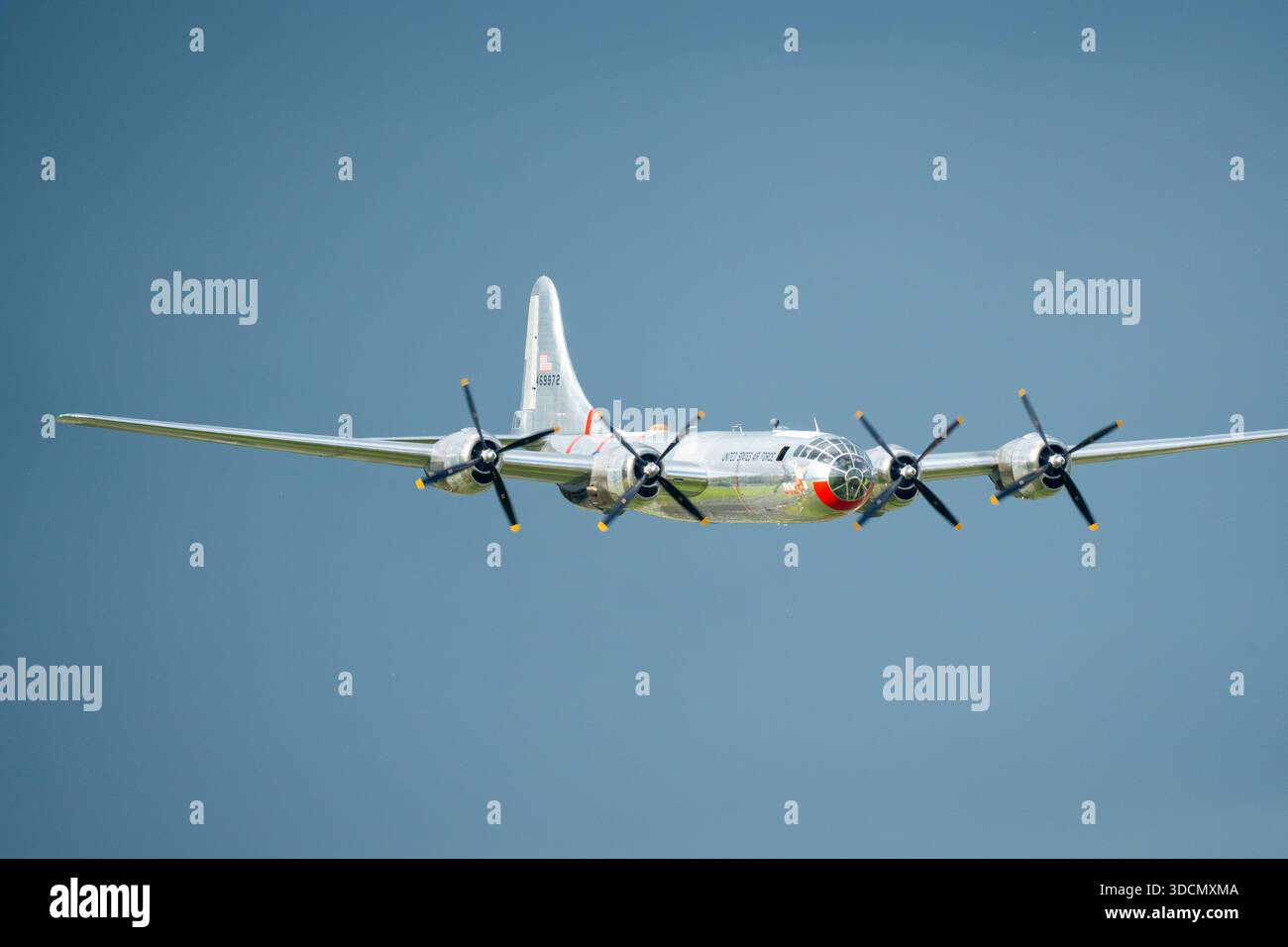 Boeing B-29 superfortress à Airventure Oshkosh Banque D'Images
