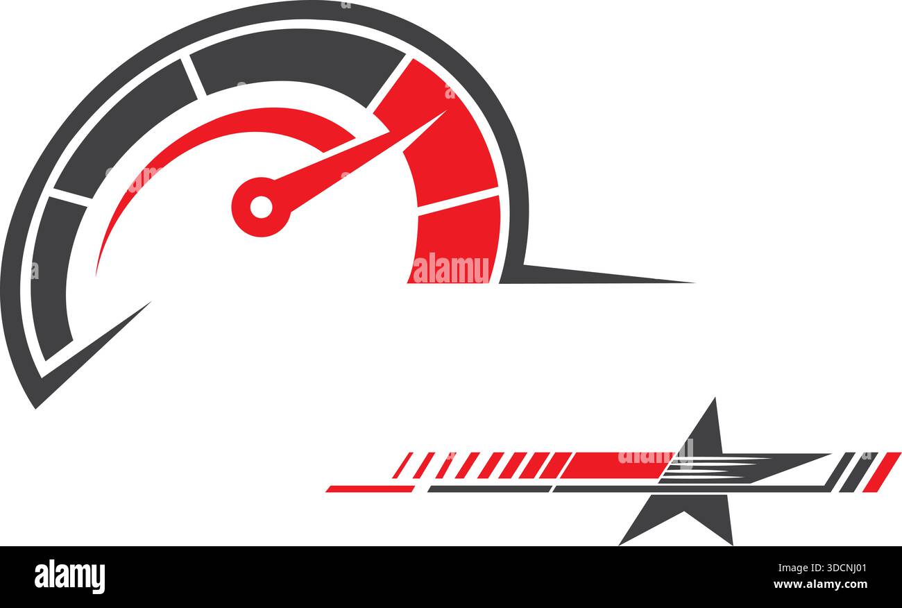 Icône de vecteur de conception de logo immobilier Modern Miter Star Illustration de Vecteur
