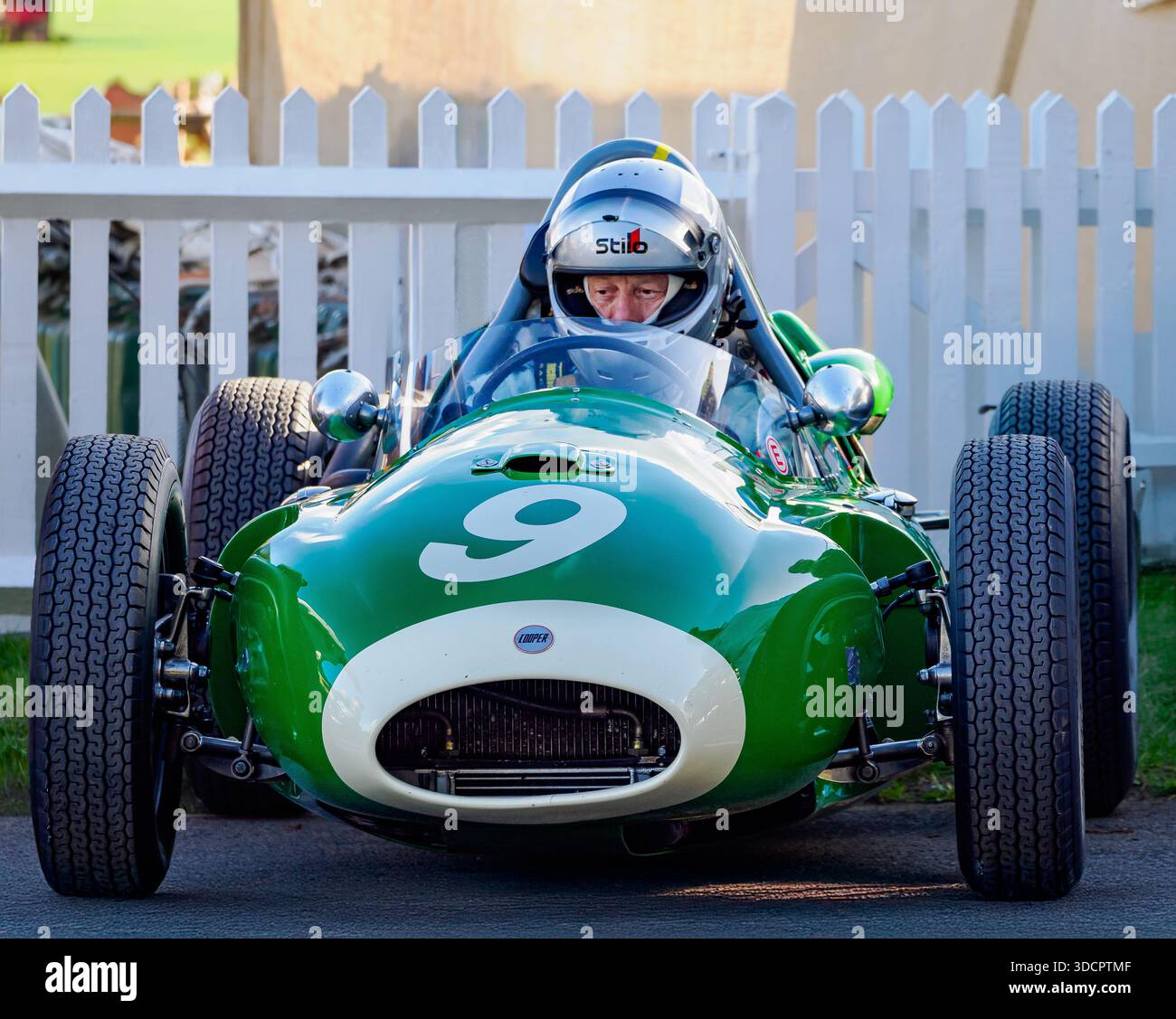 1958 Cooper Climax T45 voiture de course au Goodwood Revival, West Sussex UK Banque D'Images