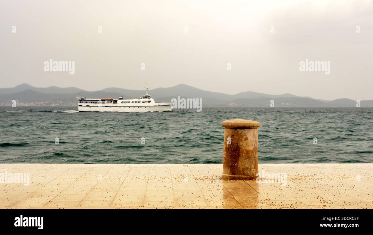 Côte à Zadar Croatie Banque D'Images