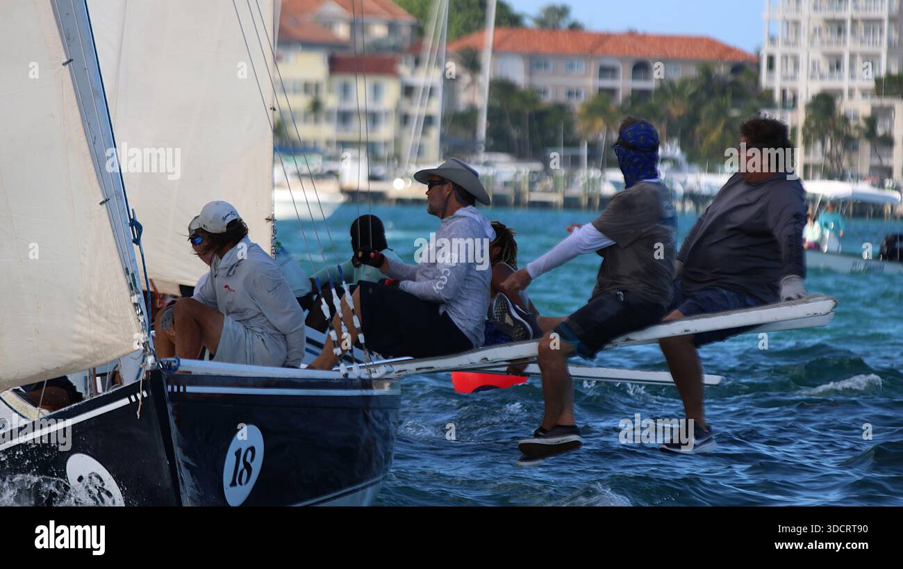 Bateau à voile National Sloop Banque D'Images