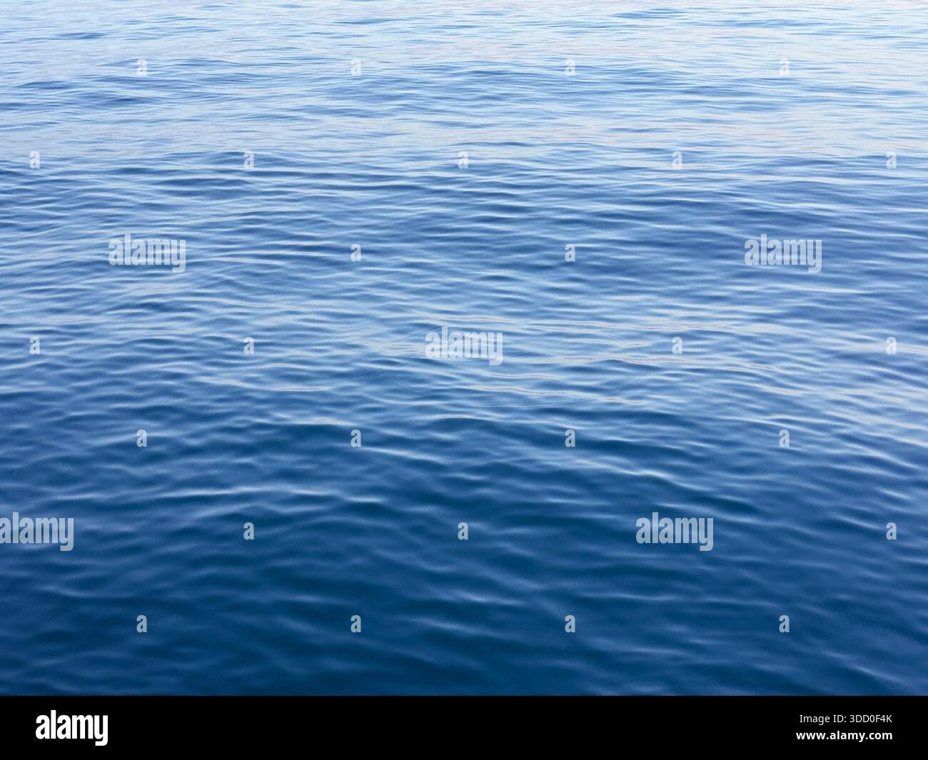 La surface de l'eau bleue Banque D'Images