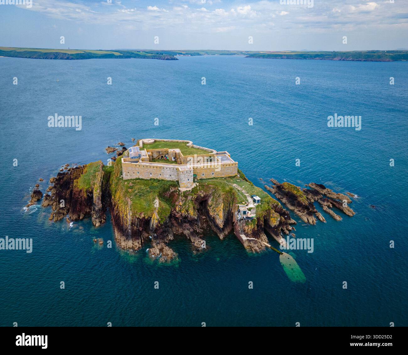 Thorne Island, Pembroke Dock Banque D'Images