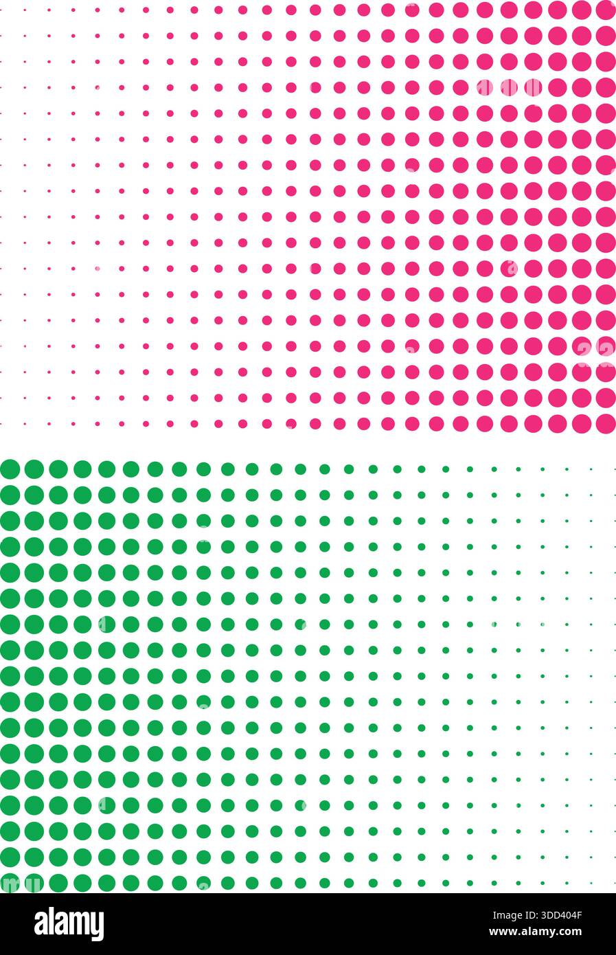Fond vectoriel abstrait de points demi-teintes roses et verts Illustration de Vecteur