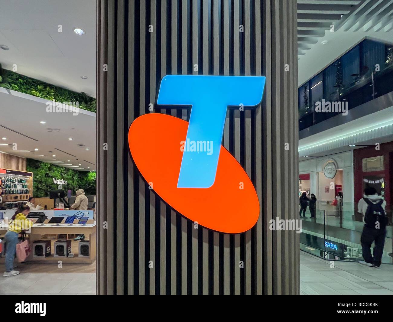 Telstra Melbourne Emporium dans un centre commercial de Melbourne, Australie, le 30 août 2025 Banque D'Images