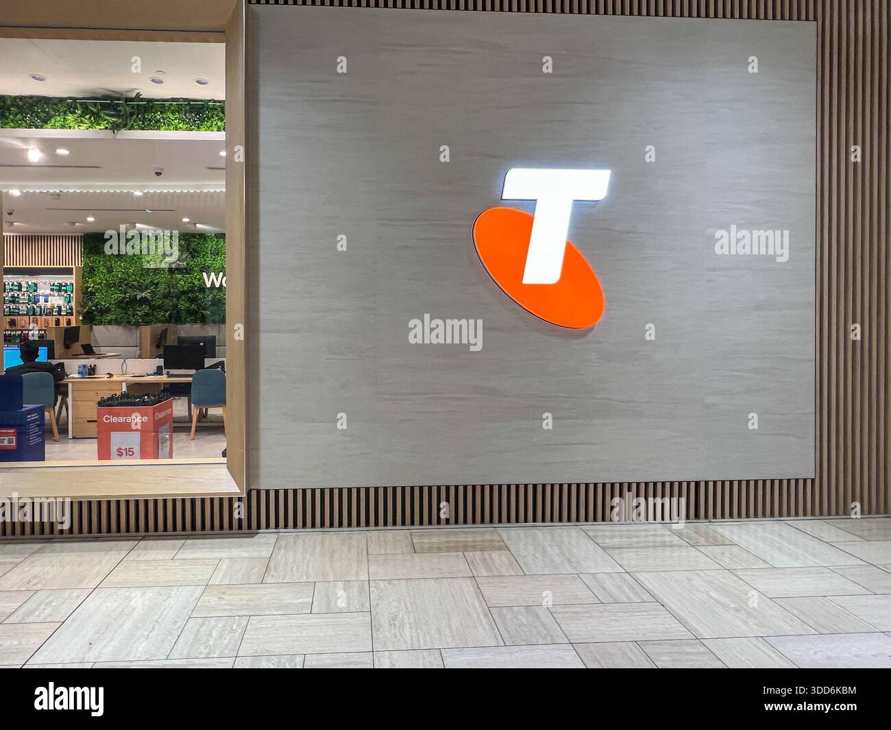 Telstra Melbourne Emporium dans un centre commercial de Melbourne, Australie, le 30 août 2025 Banque D'Images
