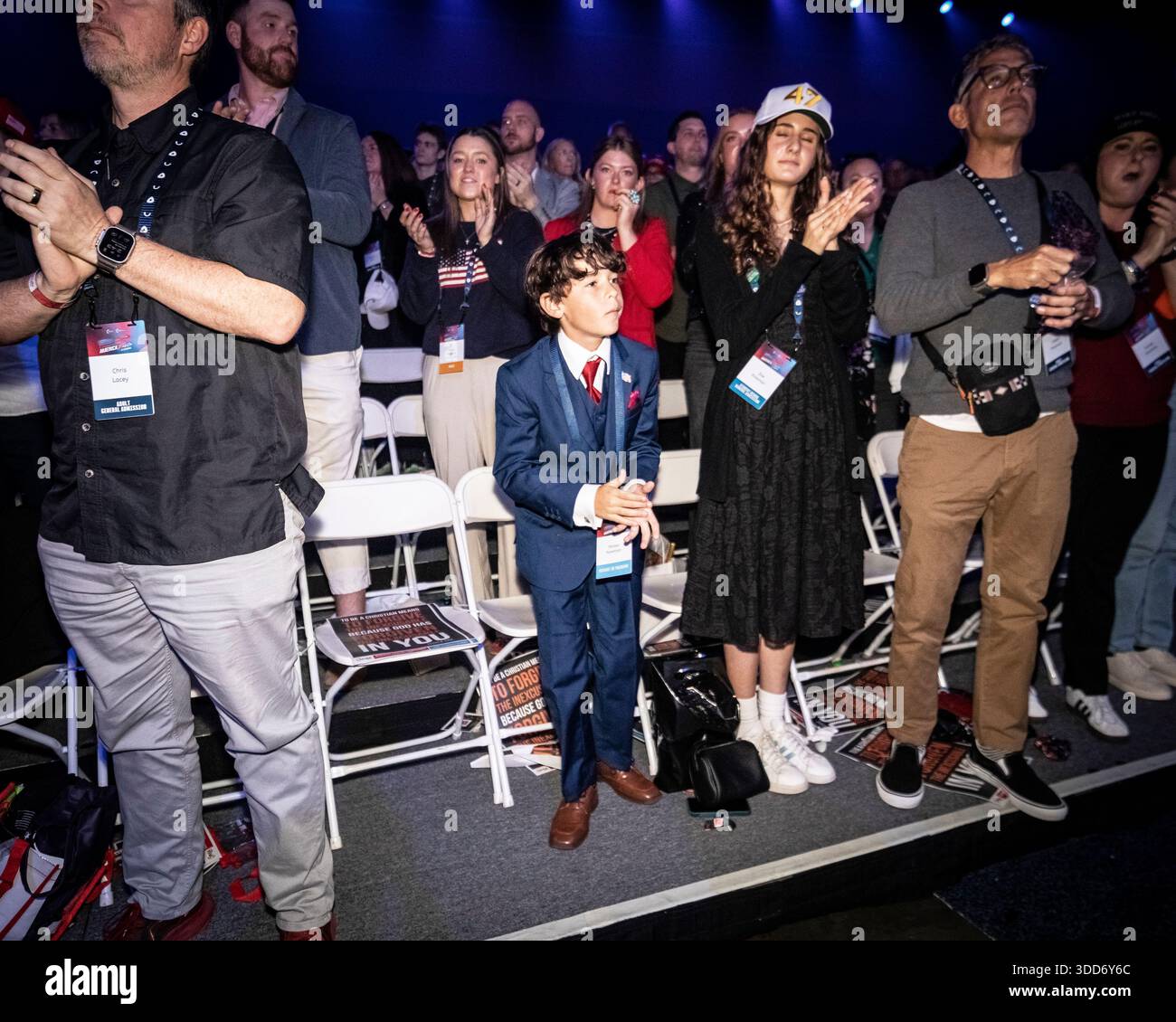 Jour 3 de l'AmericaFest 2025 à Phoenix, AZ. Dec. 20, 2025 Banque D'Images