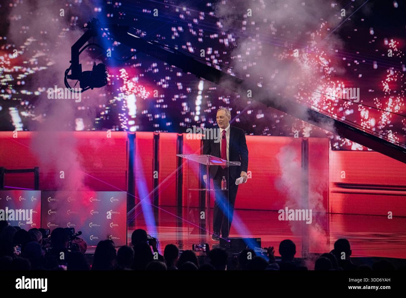 Jour 4 de l'AmericaFest 2025 à Phoenix, AZ. Dec. 21, 2025 Banque D'Images