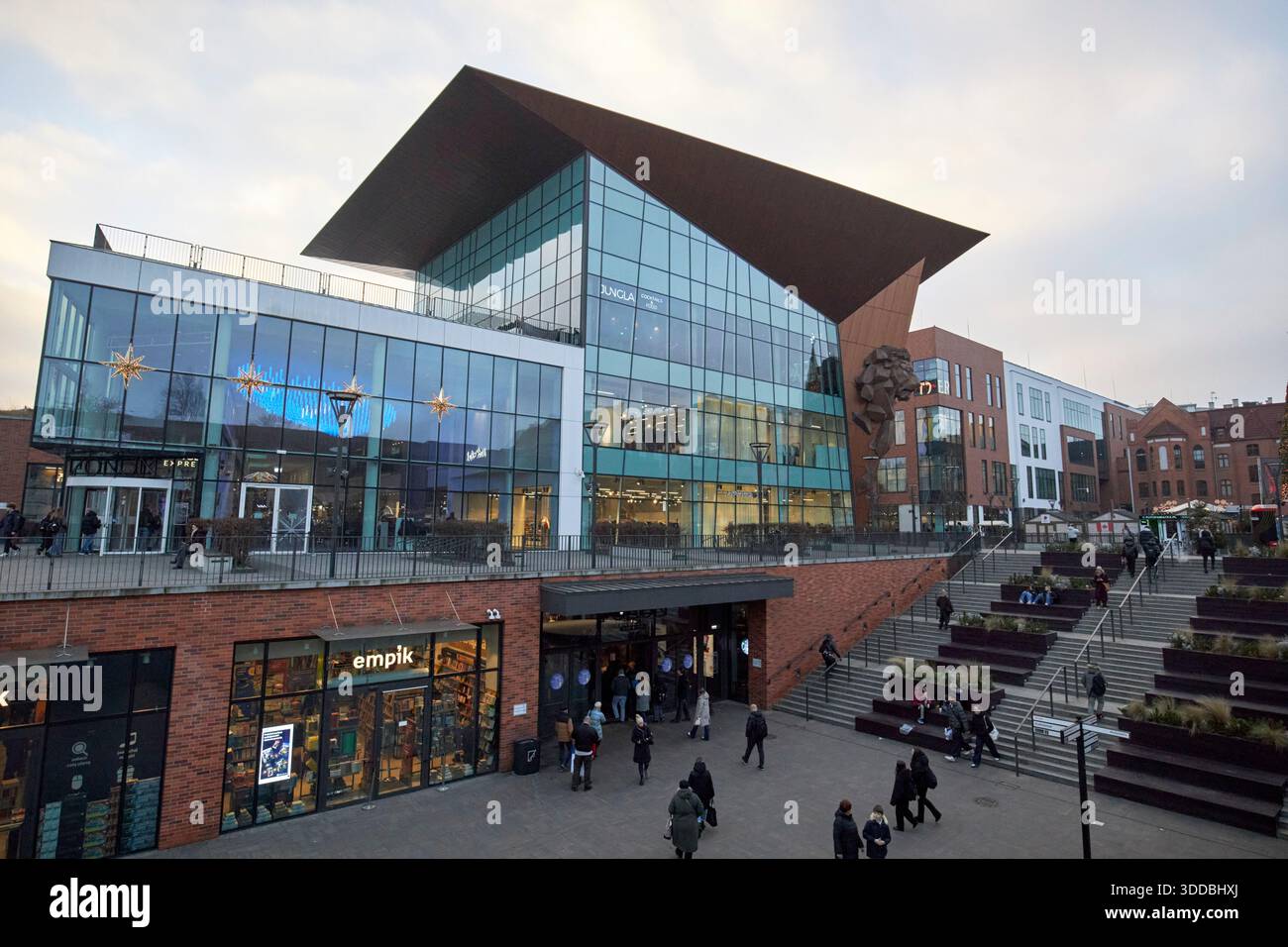 forum gdansk centre commercial gdansk pologne Banque D'Images
