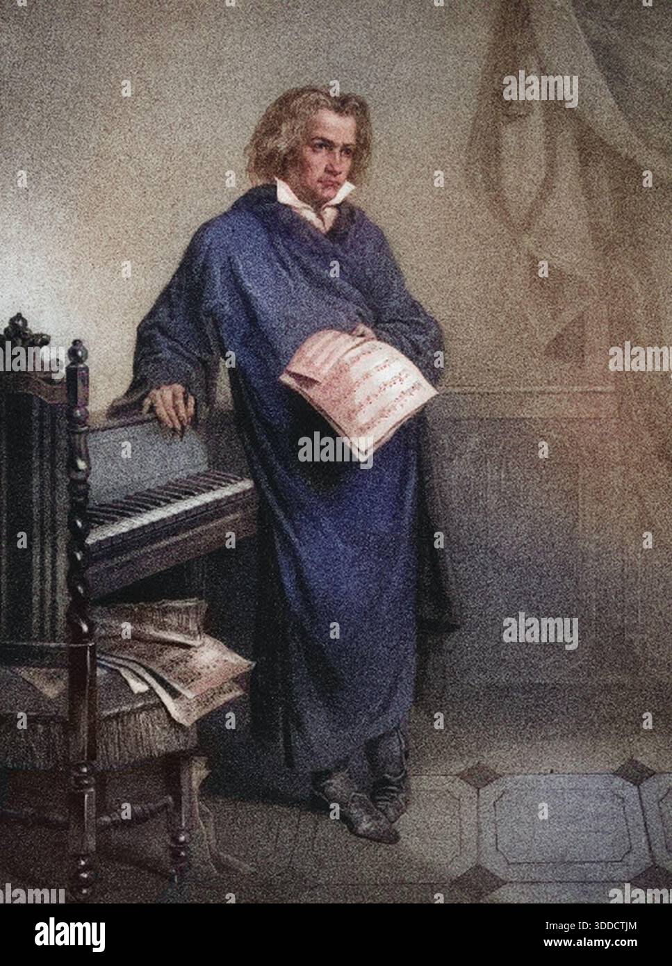 Ludwig van Beethoven, compositeur allemand Banque D'Images