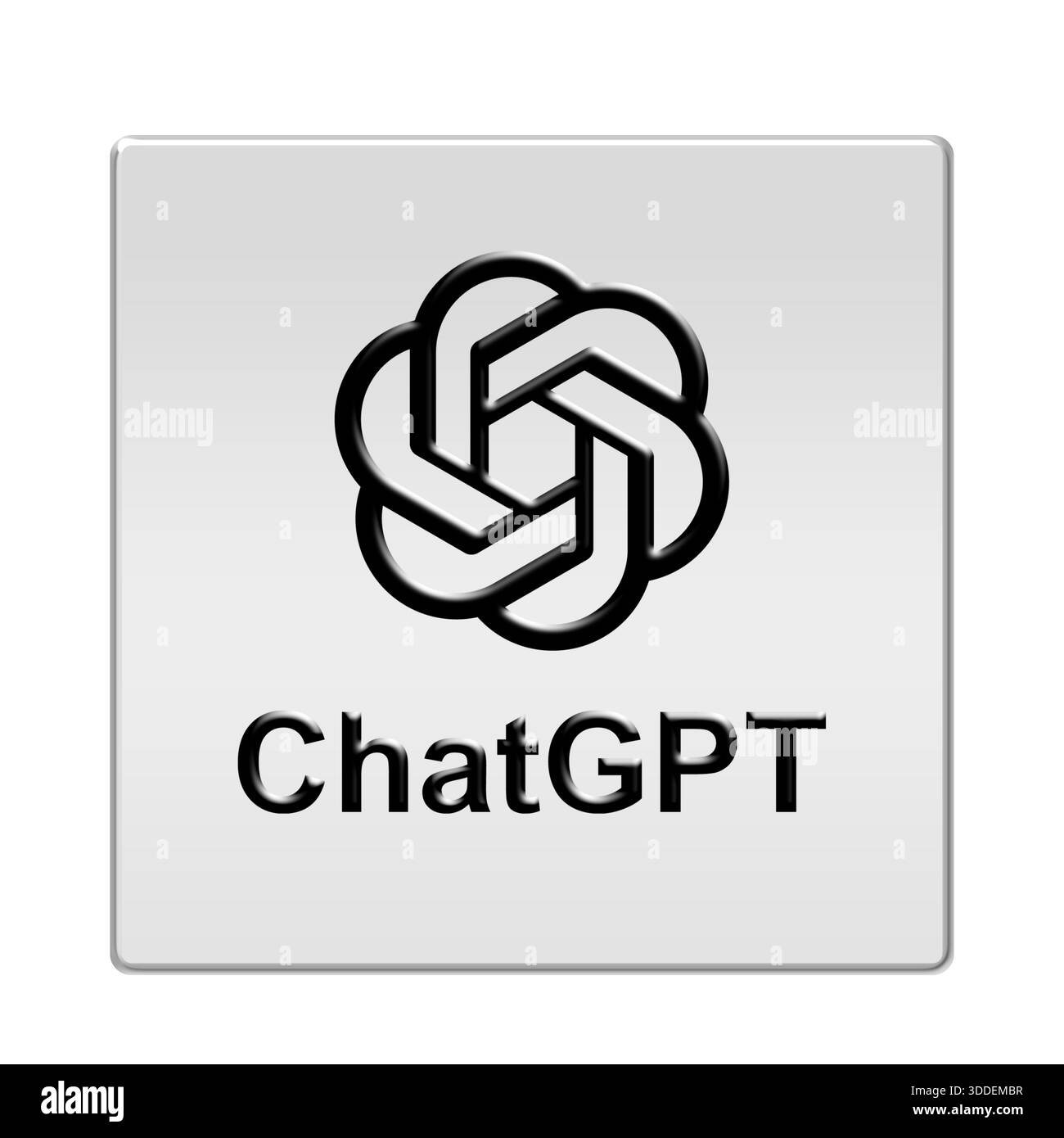 Logo de la marque Chatgpt Banque D'Images