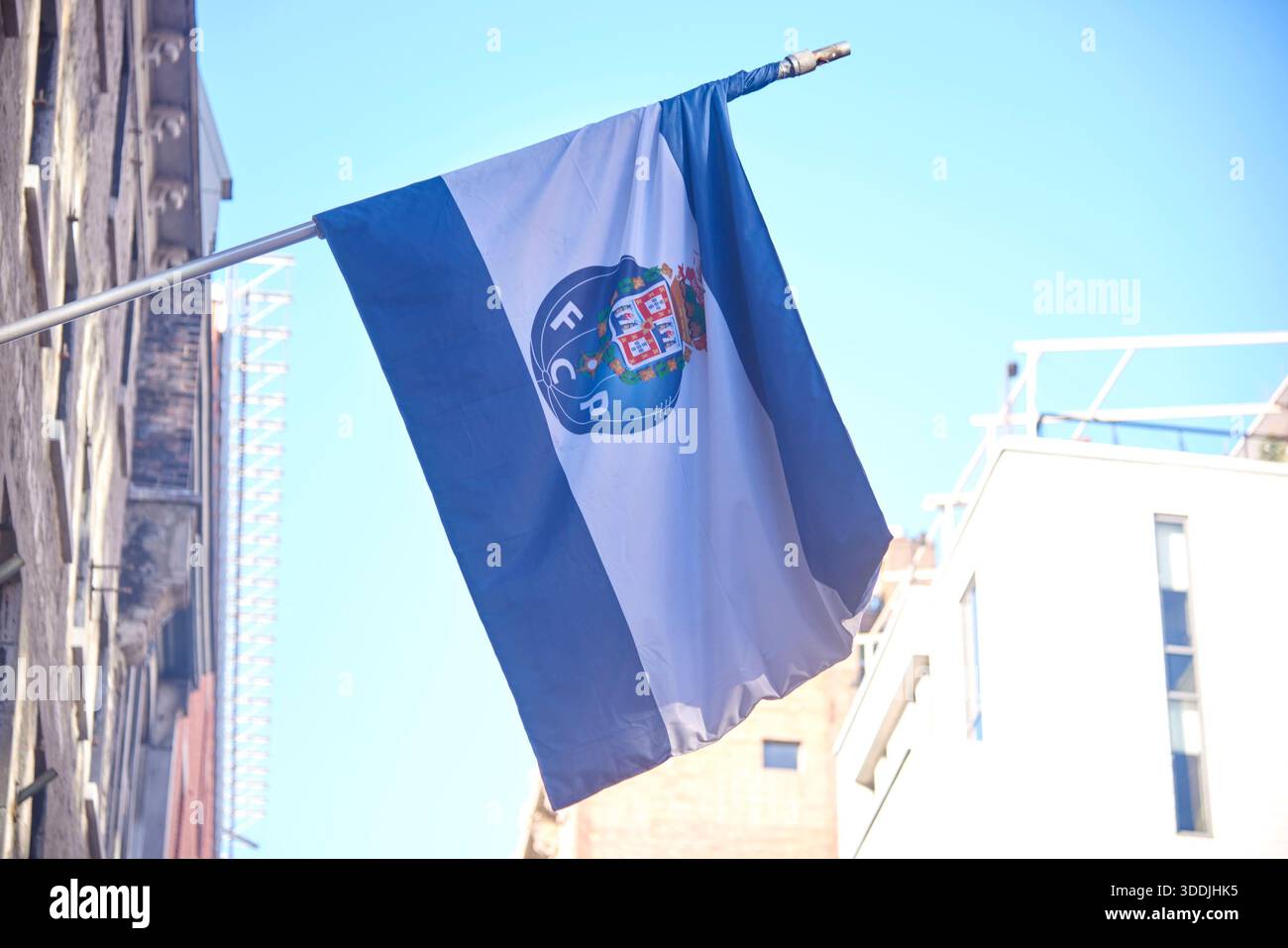 Drapeau de port FC Banque D'Images