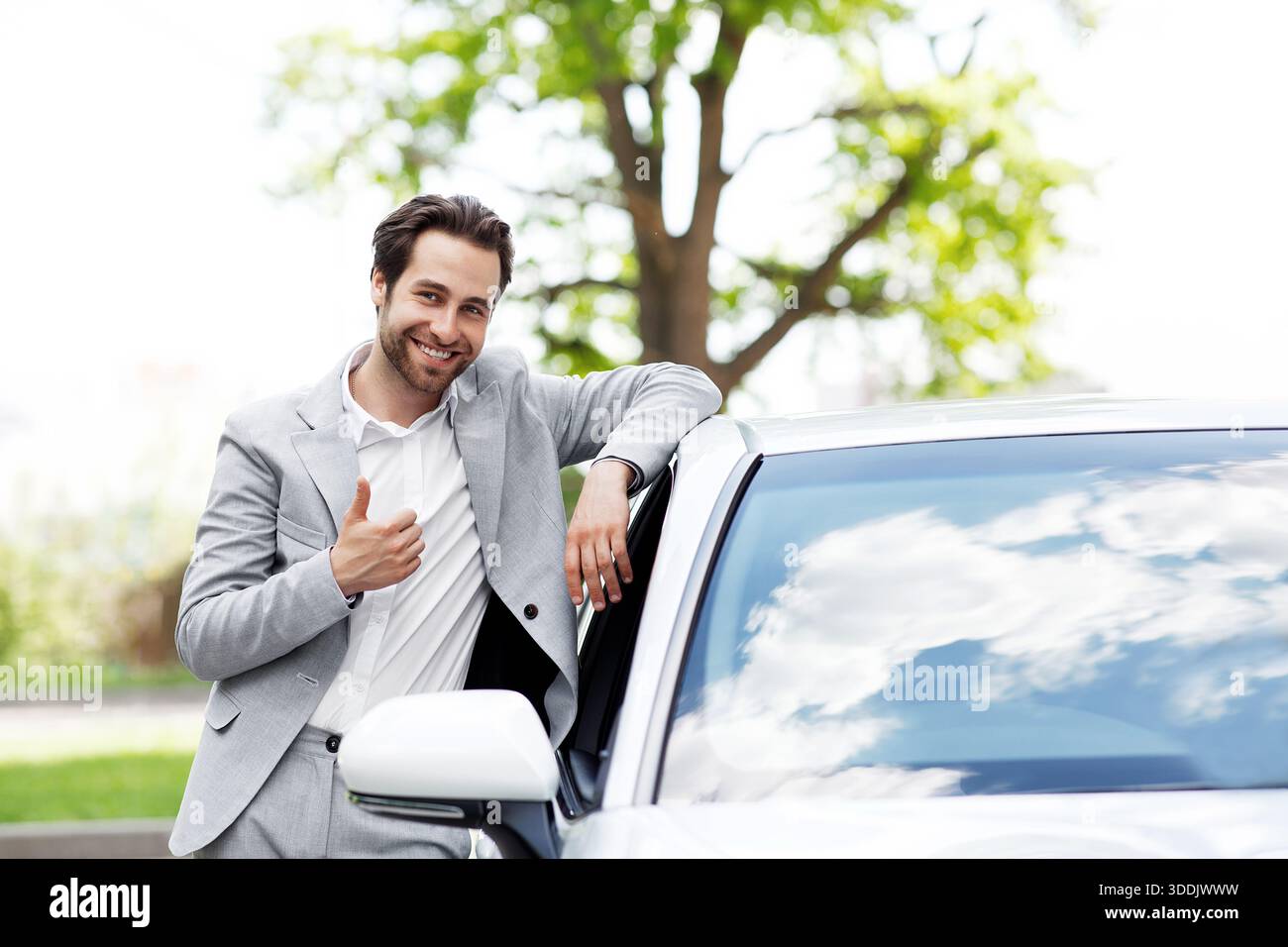 Excellente qualité de voiture, approbation, auto blog et travail dans la concession Banque D'Images